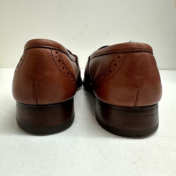 NEW HEELS + HALF SOLES Rancourt & Co. x Polo Ralph Lauren Penny Loafers USA 9 - Picture 7 of 13